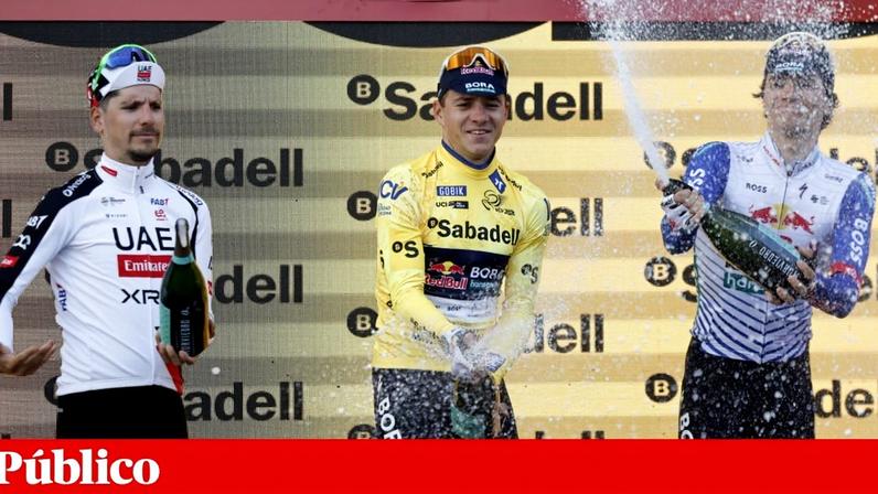 João Almeida repetiu segundo lugar do pódio de 2025 na Volta à Comunidade Valenciana