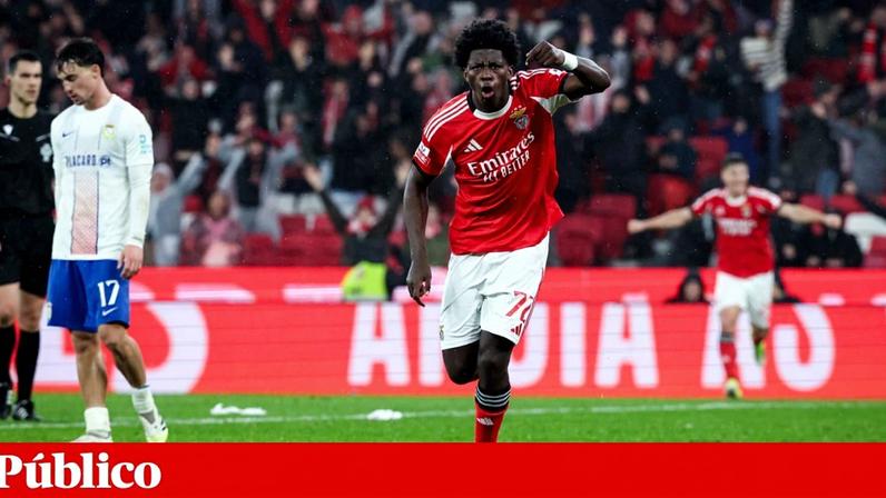 Anísio Cabral fez o golo do triunfo na primeira acção que produziu no jogo