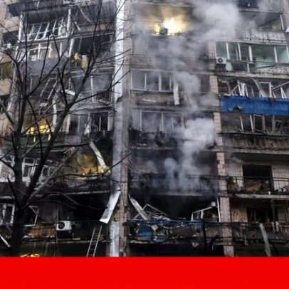 Ataque russo com drones deixa três mortos, incluindo criança e mãe