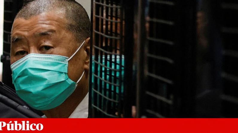 Jimmy Lai, fundador do Apple Daily e activista pró-democracia de Hong Kong