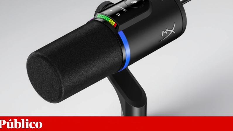 Um único microfone, duas ligações possíveis: o digital USB-C ou analógico XLR