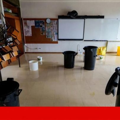 Mau tempo: ministro garante que grande maioria das escolas já reabriu