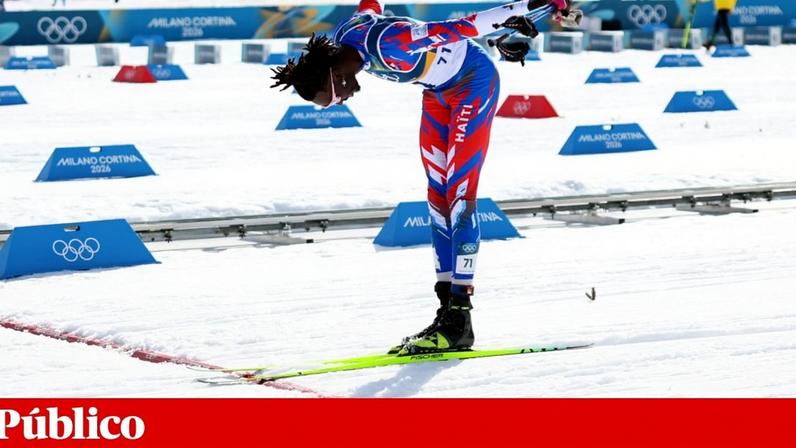 Stevenson, carpinteiro haitiano, compete nos Jogos Olímpicos de Inverno