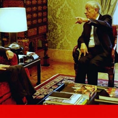 Marcelo faz visita guiada a Seguro no Palácio de Belém
