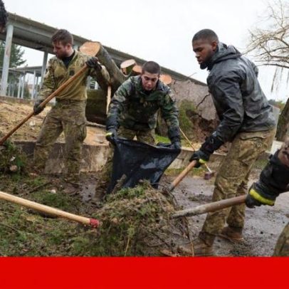 Mau tempo: Forças Armadas passam a atuar com robustez após ordem do Governo