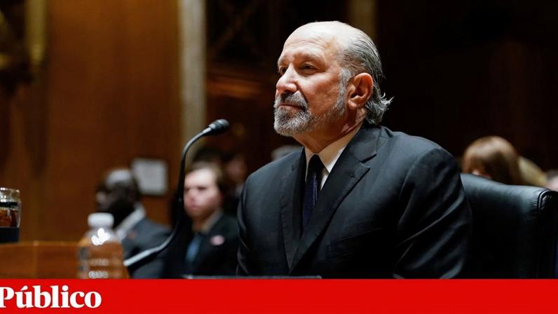 Howard Lutnick, secretário do Comércio, foi confrontado no Senado com os seus contactos com Jeffrey Epstein