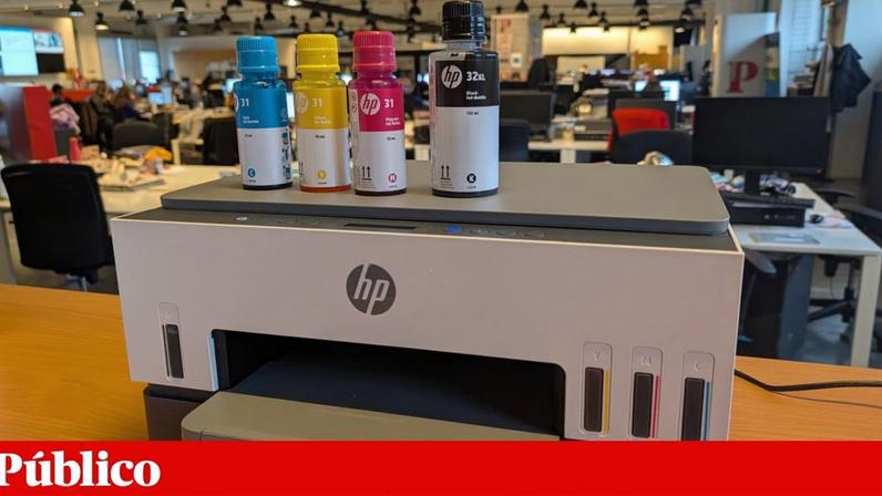 Graças aos frascos de tinta de grande capacidade, o custo de impressão conseguidos por esta máquina são muito baixos