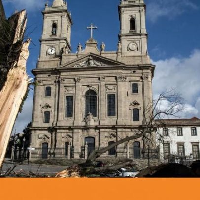 Mau tempo causa estragos em 185 edifícios de igreja