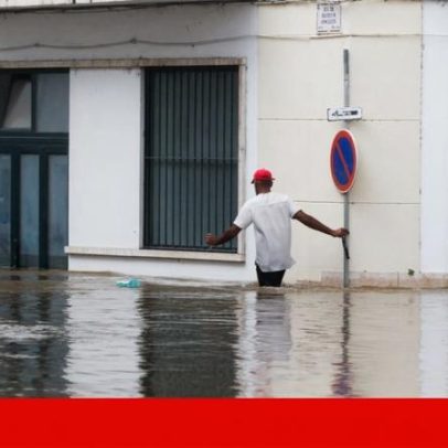 Dias de cheias coincidiram com quebra da atividade económica