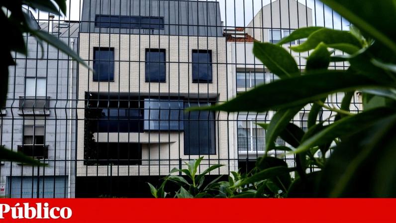 Casa de Luís Montenegro, em Espinho, Portugal, cuja construção é alvo de um novo inquérito aberto Ministerio Publico