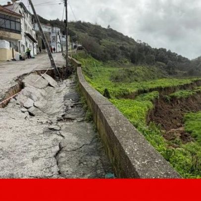 Movimentos de terrenos em Porto Brandão obrigam 500 pessoas a sair
