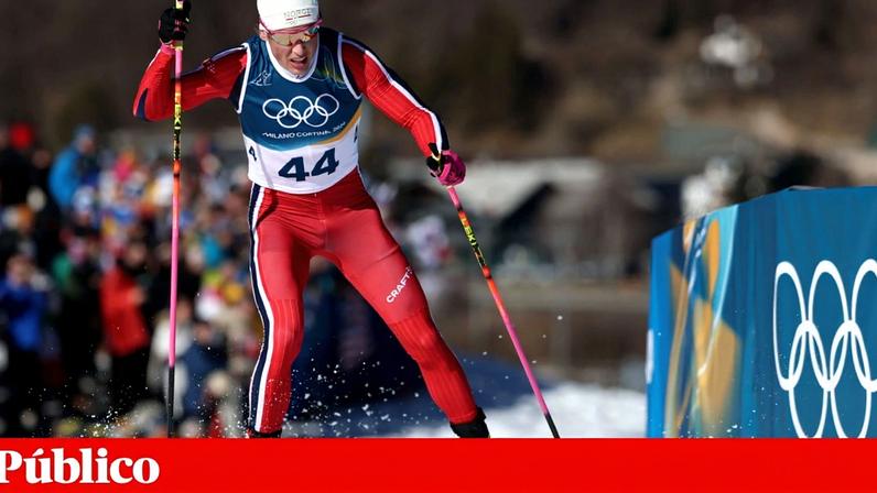 Johannes Klaebo foi o mais rápido nos 10 quilómetros estilo livre, em Milão-Cortina