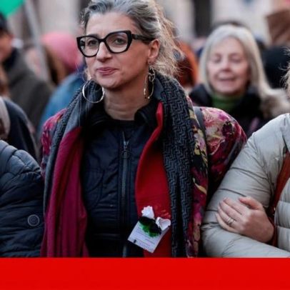 Mais de 100 políticos apoiam Francesca Albanese e pedem cessar ataques