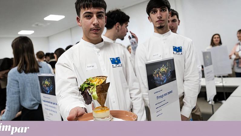 O "frango aos cones" da secundária Júlio Dinis de Ovar venceu o concurso da Católica “Inventar a Alimentação do Futuro” na a categoria de “Street Food”