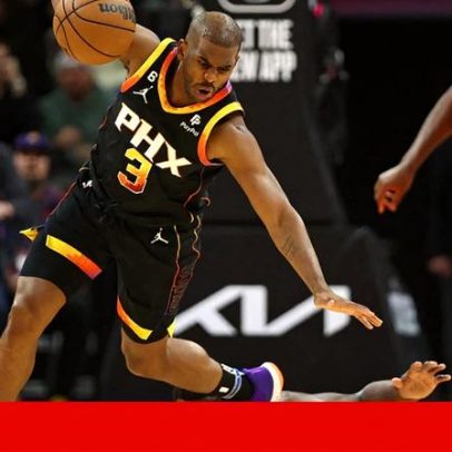 Chris Paul controla o jogo, mas não o resultado no basquetebol