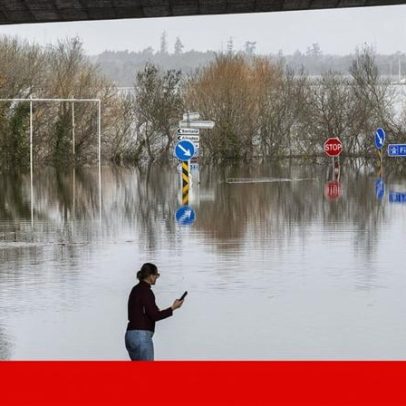 Continua a chuva até quinta-feira, principalmente no Norte e Centro