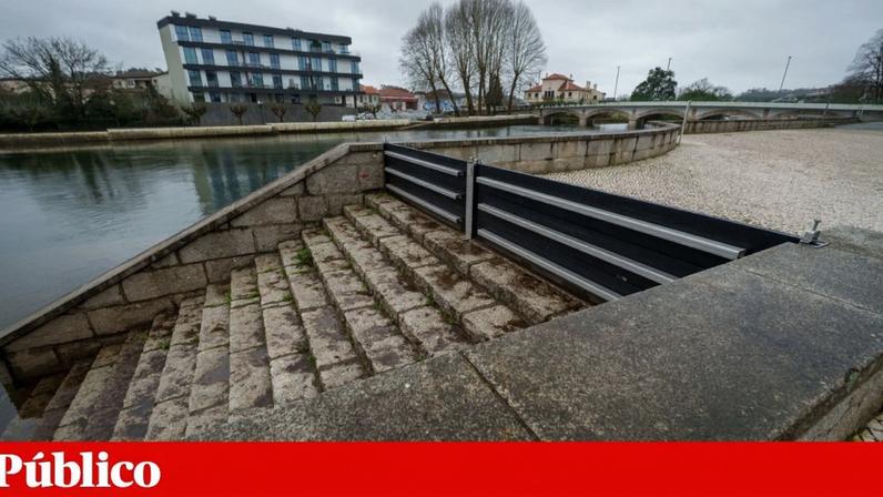 Sistema de prevenção de cheias em Águeda