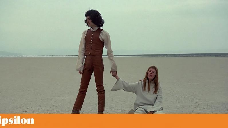 Philippe Garrel, em 1972, com Nico, em *La Cicatrice intérieure*