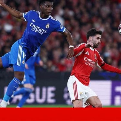 Benfica perde com Real e depende de milagre em Madrid