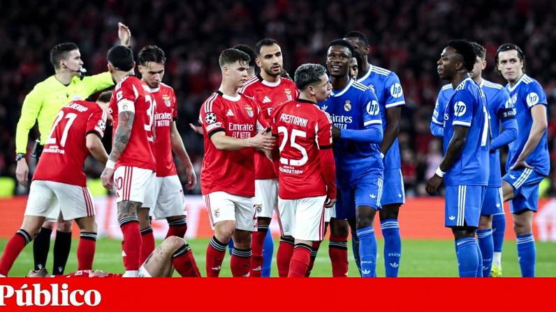 Gianluca Prestianni e Vinícius protagonizaram um momento que levou à interrupção do jogo