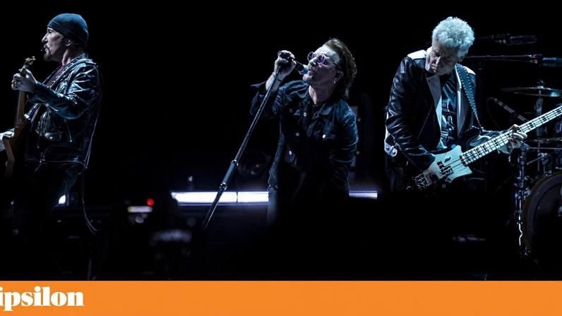 Concerto dos U2 em 2018 na então ainda designada Altice Arena (agora Meo Arena), em Lisboa