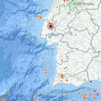 Sismo de magnitude 4,1 foi sentido na região de Lisboa