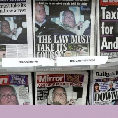 Ex-príncipe André retorna a casa; buscas seguem no Royal Lodge