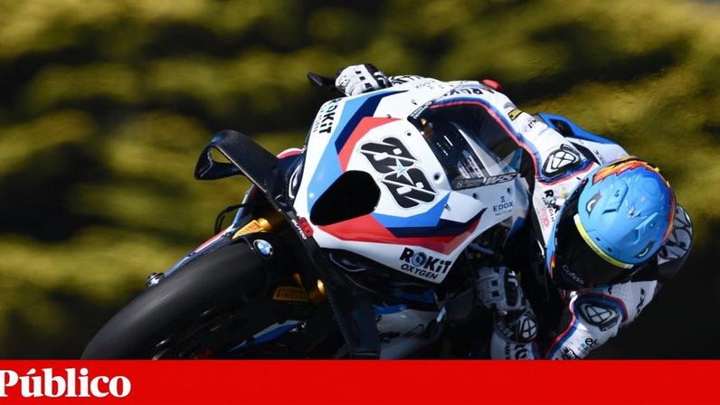 Miguel Oliveira (BMW) nos treinos livres do Grande Prémio da Austrália