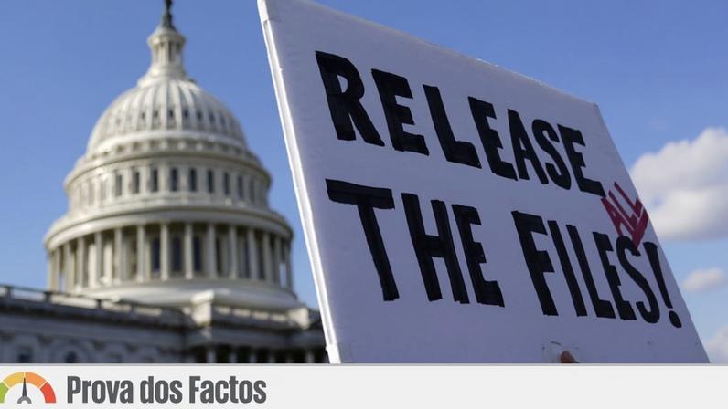 Três milhões de documentos relacionados com o caso Epstein foram divulgados a 30 de Janeiro deste ano