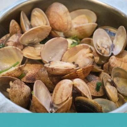 Poucas amêijoas disponíveis: apenas uma foi confirmada