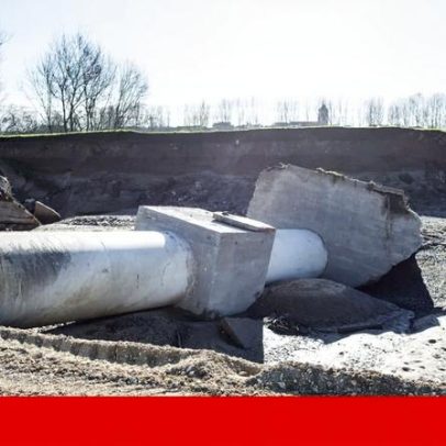 Intervenção concluída no dique que rompeu no Mondego, Coimbra