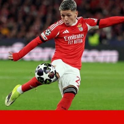 UEFA suspende Prestianni por um jogo após acusação de racismo de Vinicius Jr