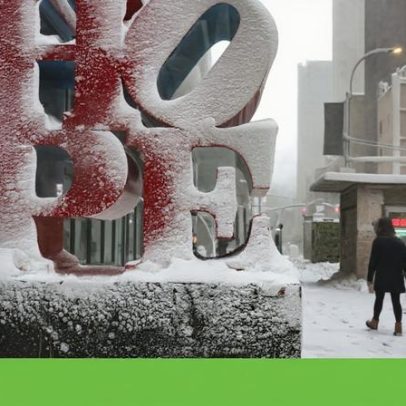 Nevão histórico paralisa Nova Iorque e restringe circulação