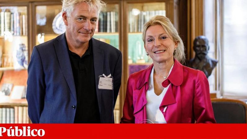 Os investigadores franceses Guido Kroemer e Laurence Zitvogel