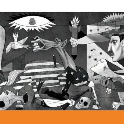 Pela paz, artistas exploram a guerra através da arte