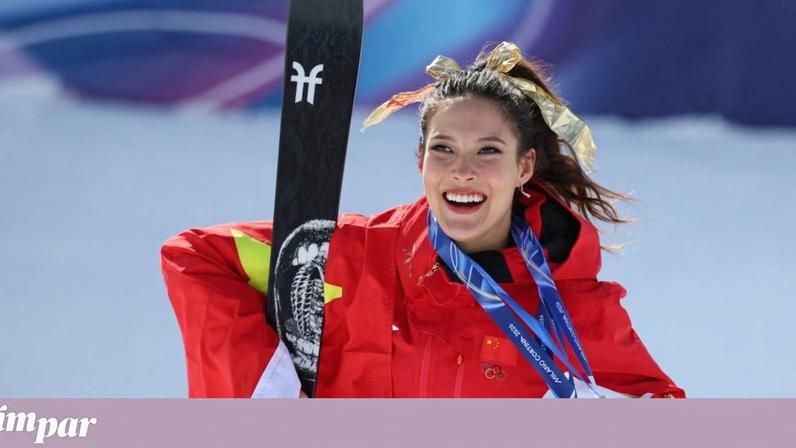 Eileen Gu é a esquiadora do estilo livre mais premiada de todos os tempos