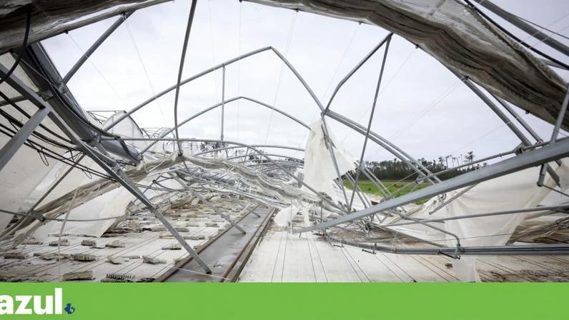 Danos causados pela passagem da tempestade Kristin