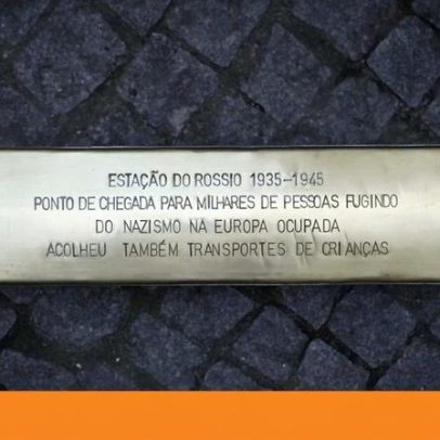 Primeira pedra para tropeçar contra o nazismo é colocada em Lisboa