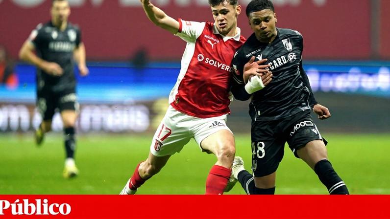 O encontro, disputado no sábado, terminou com a vitória do Sporting de Braga por 3-2