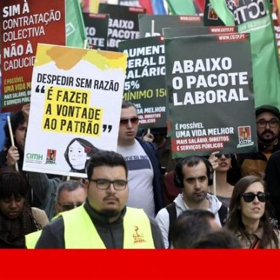Milhares manifestaram-se em Lisboa e no Porto contra o pacote laboral