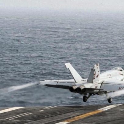 EUA anunciam abate de drone iraniano perto do USS Lincoln