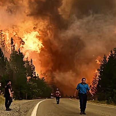 Estado de emergência na Patagónia por incêndios florestais