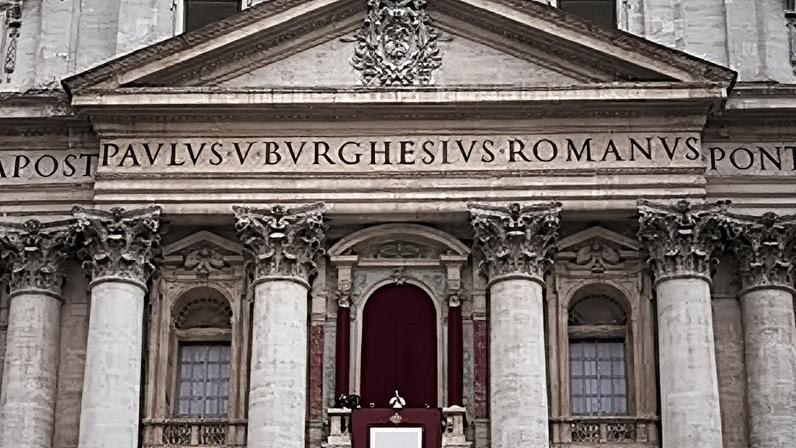 Papa Leão XIV reza o Angelus do meio-dia na Basílica de São Pedro, Cidade do Vaticano, janeiro de 2026