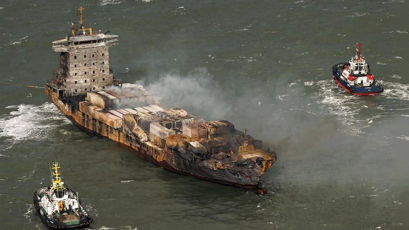 Capitão de cargueiro português considerado culpado por colisão