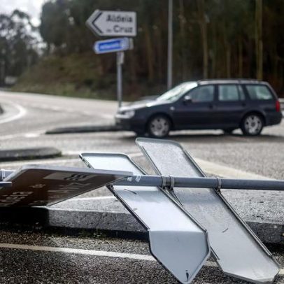 EN2 encerrada entre barragem do Cabril e Pedrógão Pequeno