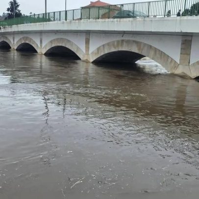 Alerta de cheias em Águeda devido à Depressão Leonardo