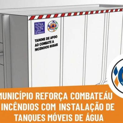 Albergaria-a-Velha reforça combate a incêndios com tanques de água móveis
