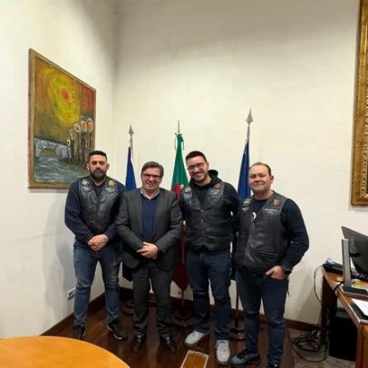 Executivo Municipal de Resende recebe associação motard Matilha 4660