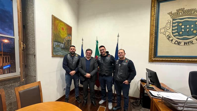 RESENDE: Executivo Municipal recebeu associação motard Matilha 4660