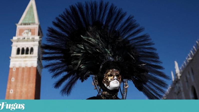 O Carnaval de Veneza começou no dia 31 de Janeiro
